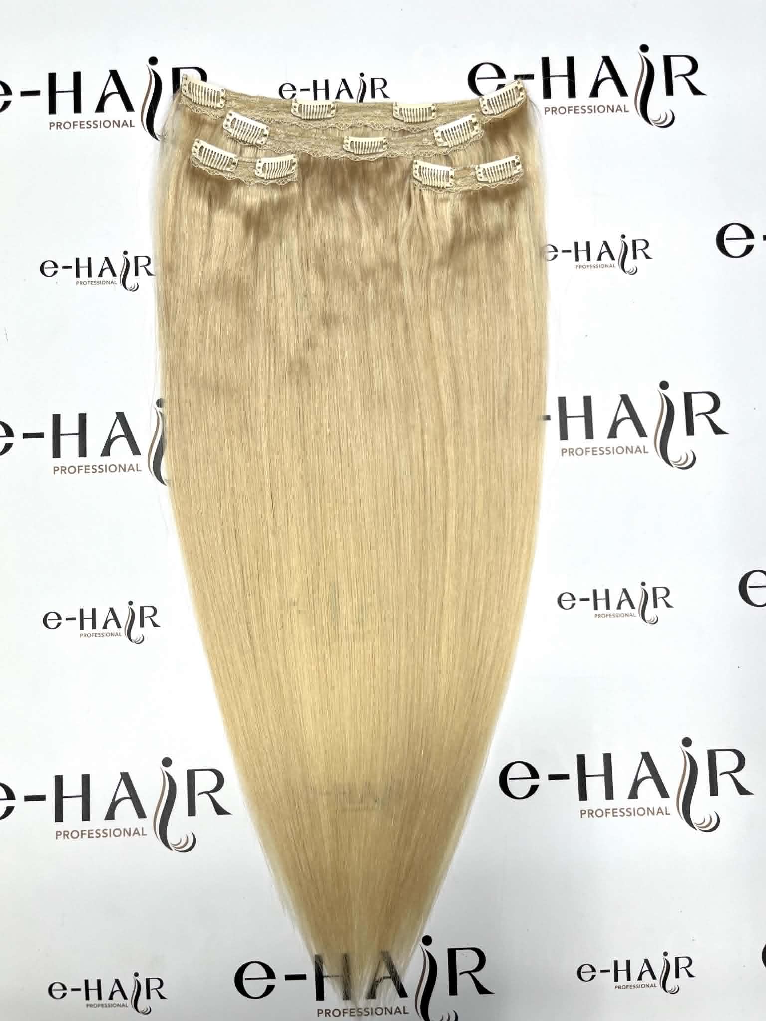 Τρέσα Φυσική Με Clips Full Head 150gram Silver Line 55cm Όλες Οι Αποχρώσεις - Image 19