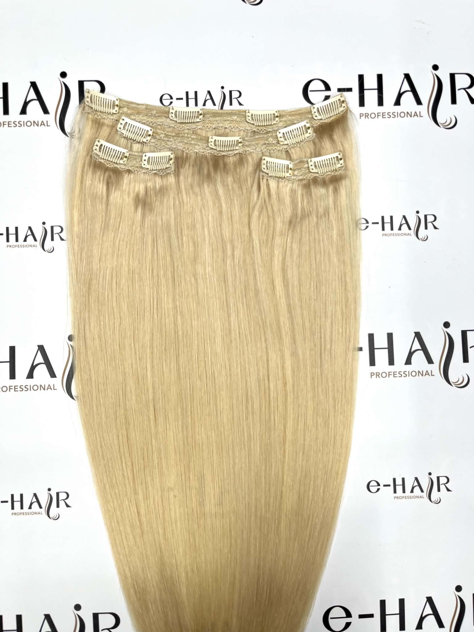 Τρέσα Φυσική Με Clips Full Head 150gram Silver Line 55cm Όλες Οι Αποχρώσεις - Image 20