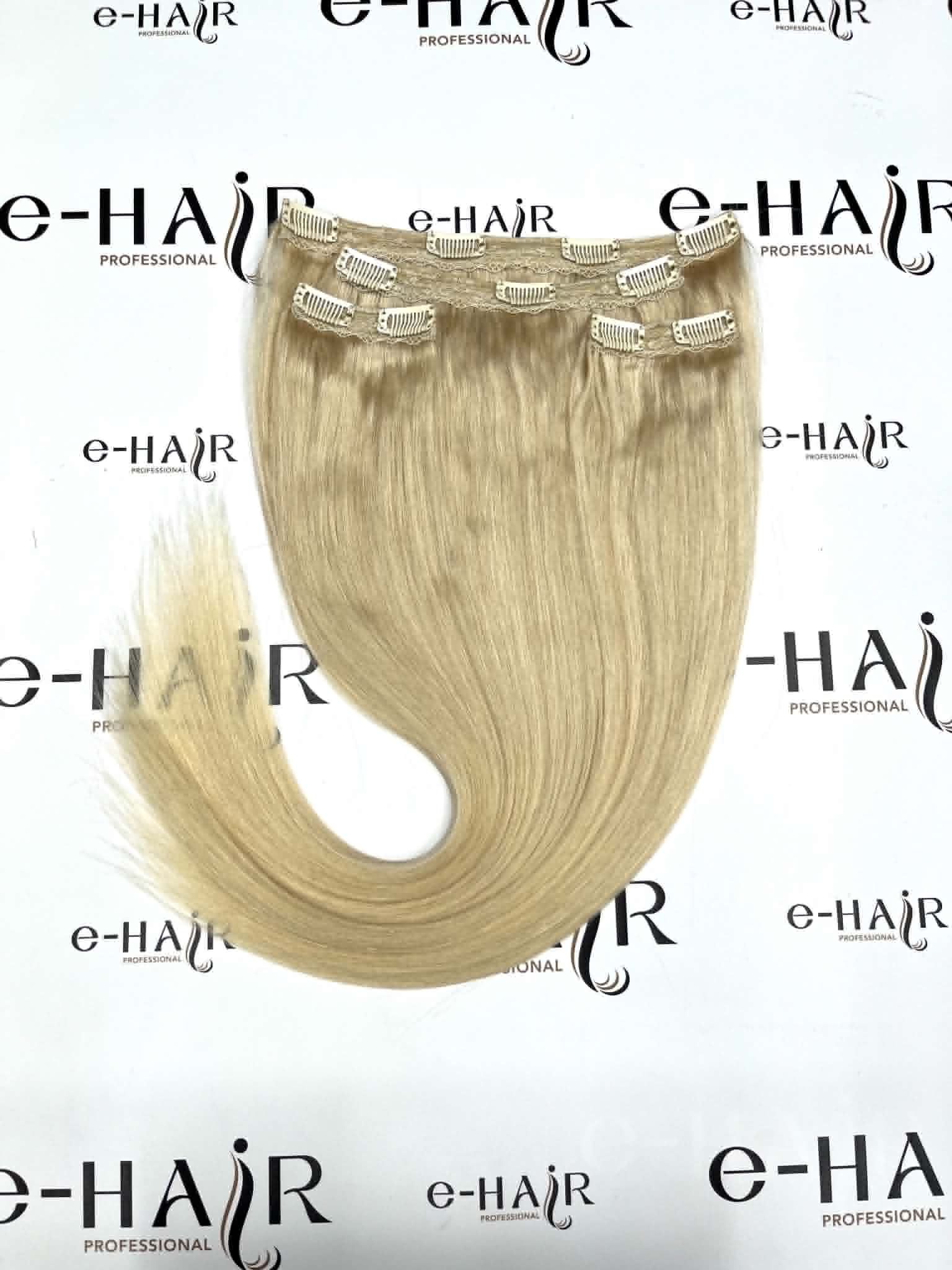 Τρέσα Φυσική Με Clips Full Head 150gram Silver Line 55cm Όλες Οι Αποχρώσεις - Image 21