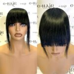 Αφέλεια μαλλιών φυσική με clips 1#