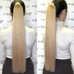 Αλογοουρά Ponytail Φυσικά Μαλλιά Silver Line 16# 65-70CM 100gram
