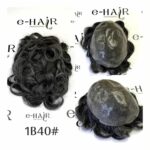 ΤΟΥΠΕ ΑΝΔΡΙΚΟ  100% Remy Human Hair 1b40#  0.6 base