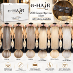 Τρέσα Φυσική Bronze Line Hair Με Clips 55cm 200 GRAM Σε Όλες Τις Αποχρώσεις Ombre-Balayage-Highlights