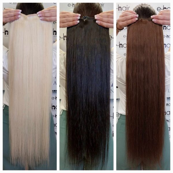 ΤΡΕΣΑ INDIAN HAIR ΜΕ ΚΛΙΠΣ 75-80CM 200 GRAM