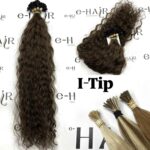 Microrings Extensions Gold Line Deep Wave 6# Light Brown