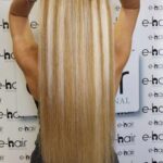 Τρέσα Φυσική Silver Line Με Clips 200 Gram Full Head 55cm Με Ανταύγειες - p8-613-antayγειεσ