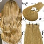 Tape Extensions Silver Line (10)Pcs 16# Light Honey Blonde