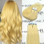 Tape Extensions Silver Line 55-60 CM (10)Pcs 60# Blonde