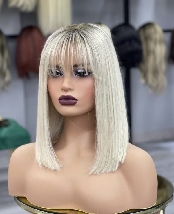 ΠΕΡΟΥΚΑ ΦΥΣΙΚΗ Elma Lace Front Χειροποίητη 45cm - Image 2