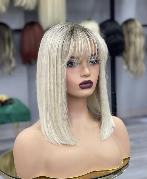 ΠΕΡΟΥΚΑ ΦΥΣΙΚΗ Elma Lace Front Χειροποίητη 45cm - Image 3