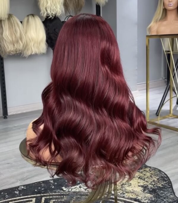 ΠΕΡΟΥΚΑ ΦΥΣΙΚΗ MANIA Lace Front Χειροποίητη 65cm - Image 2