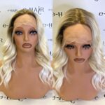 Περούκα ombre Συνθετική Τρίχα Lace Front SM9037 Σία