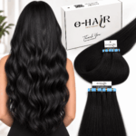Tape Extensions Gold Line 10 Pcs 1b# Natural black 60-65cm