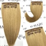 Τρέσα Φυσική Bronze line Hair Με Clips 55cm 100gram 27# Honey Blonde