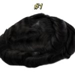 ΤΟΥΠΕ ANΔΡΙΚΑ 100% REMY HUMAN HAIR – 1# 0.6 BASE