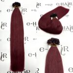 Extensions silver line 50-55CM 99# Wine Red