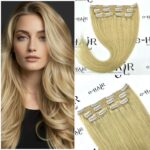 Τρέσα Φυσική Silver Line Με Clips 45-50cm 22# Blonde