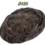 ΤΟΥΠΕ ANΔΡΙΚΑ 100% REMY HUMAN HAIR – 420# 0.6 BASE