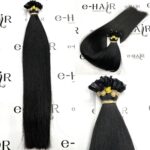 Extensions Gold Line Russian Hair 55cm 1b# Natural Black