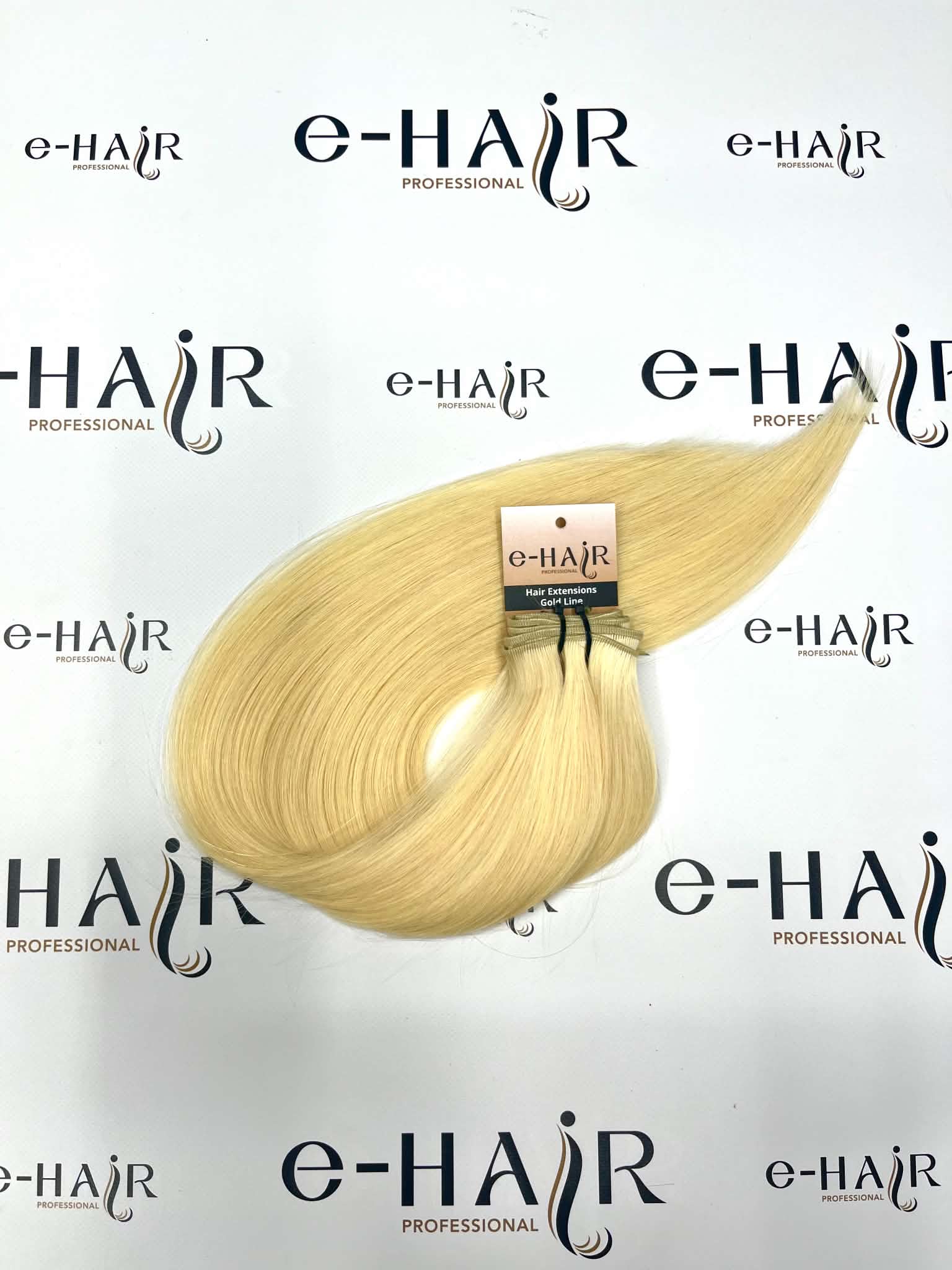 Τρέσα Φυσική Russian Hair Gold line 55cm 613# Light Blonde - Image 3