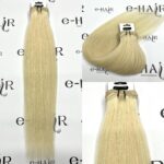 Τρέσα Φυσική  Bronze Line Hair 55cm 60A# Ice Blonde
