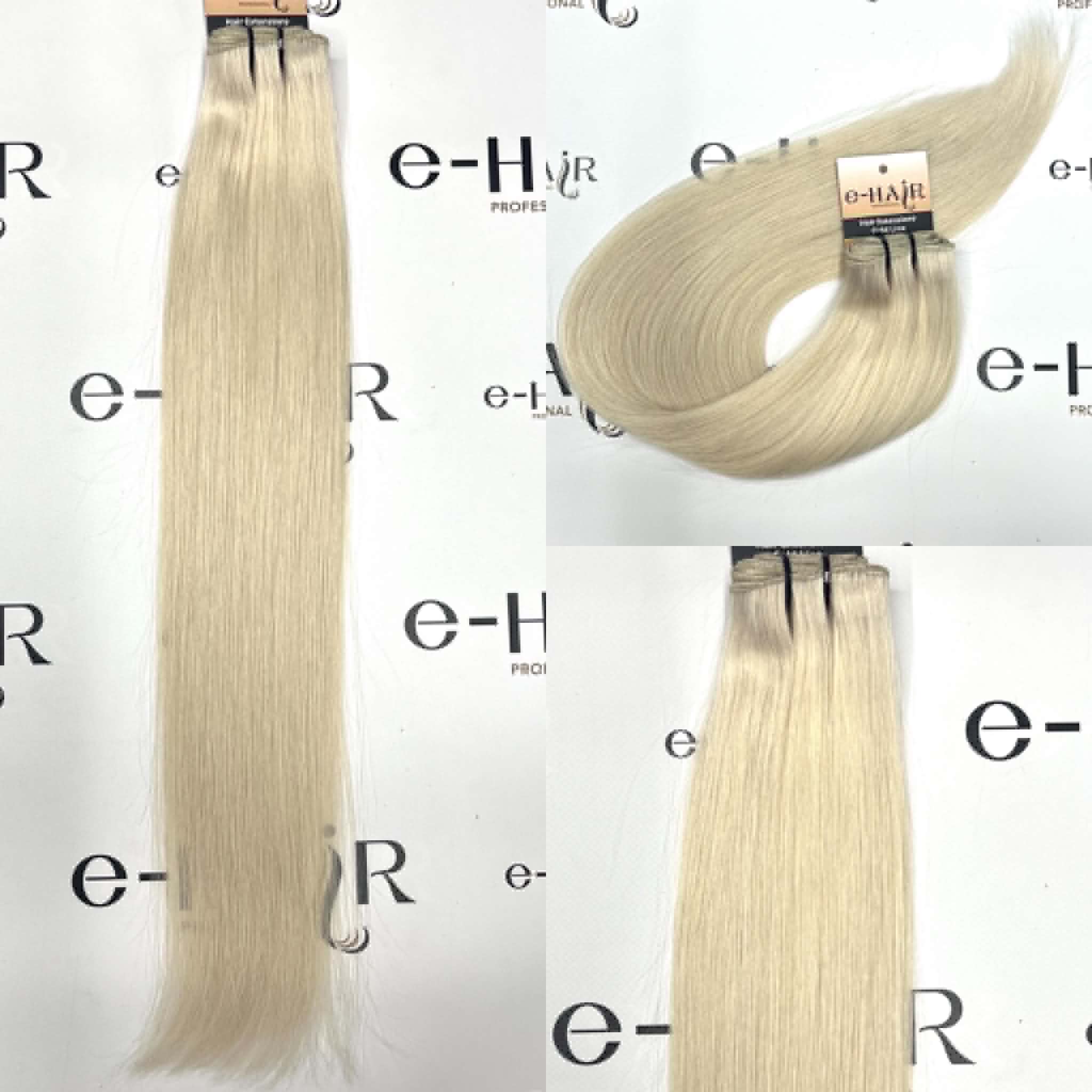 Τρέσα Φυσική Russian Hair Gold line 55cm Pearl White#