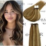 Τρέσα Φυσική Ίσια Με Ανταύγειες 55cm P8/613#