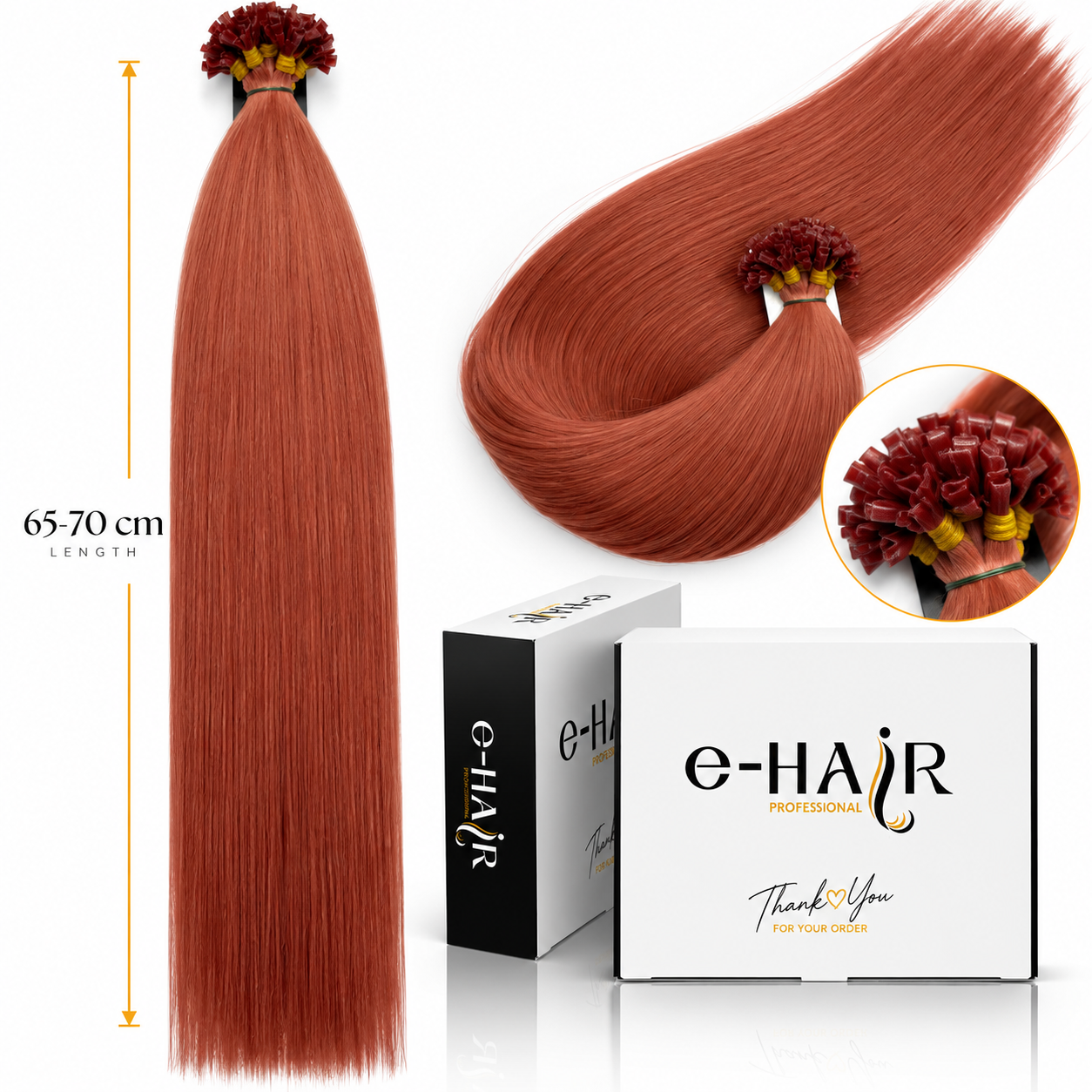 Extensions Bronze line 65-70CM 33#
