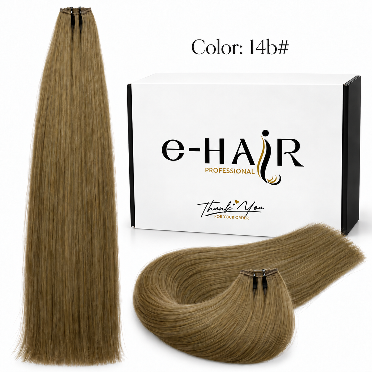 Τρέσα Φυσική Russian Hair Gold line 55cm 14 B# Ash Dark Blonde