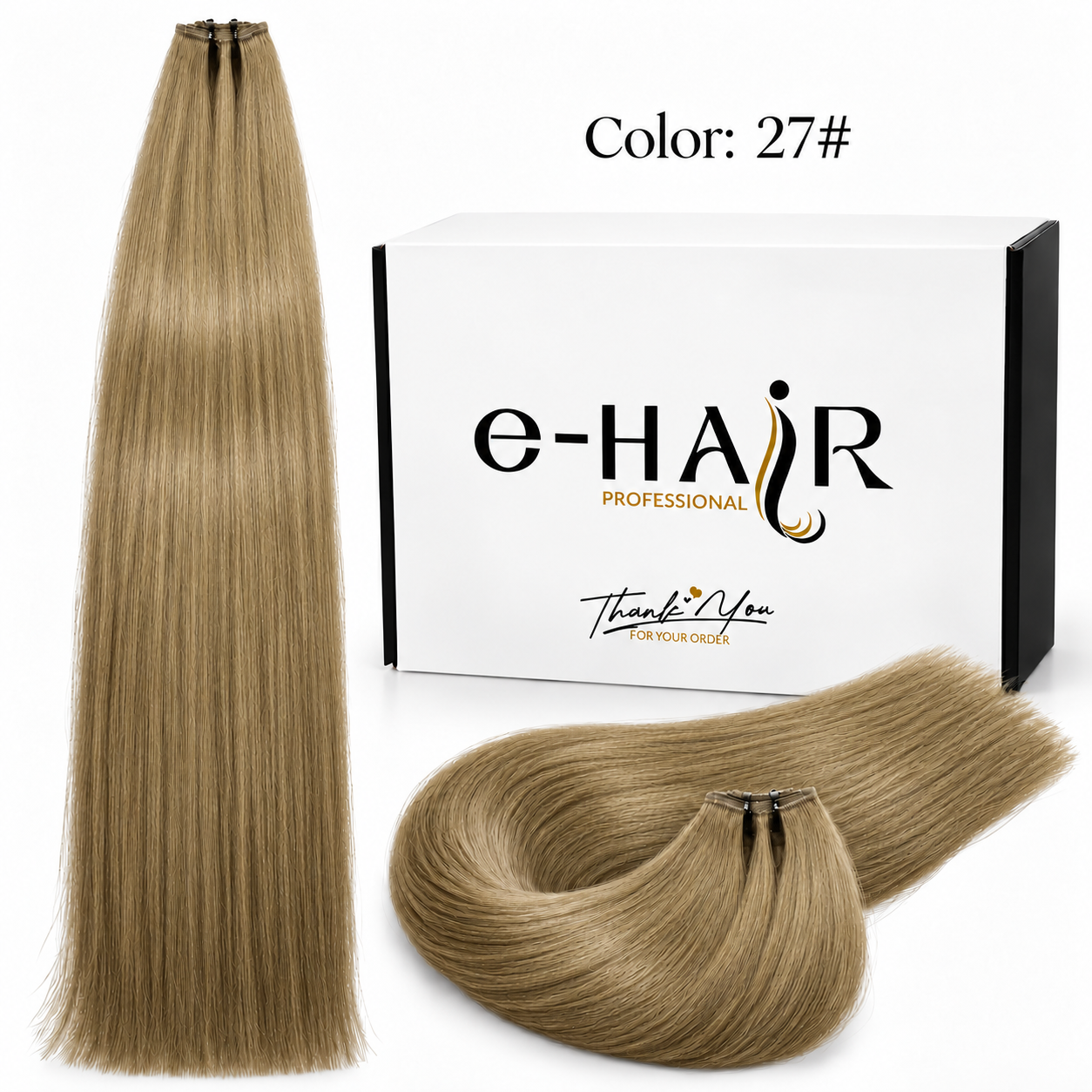 Τρέσα Φυσική Russian Hair Gold line 55cm 27# Caramel Blonde