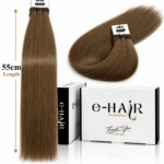 Τρέσα Φυσική  Bronze Line Hair 55cm 6# Light Brown