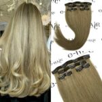 Τρέσα Με Clips Gold Line Russian Hair 55cm 14# Ash Dark Blonde