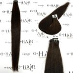 Τρέσα Φυσική Bronze Line Hair 75-80cm 2# Dark Brown