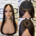 TOPPER ΤΟΥΠΕ ΚΟΡΥΦΗΣ ΓΥΝΑΙΚΕΙΟ 50-55 CM 1# 95-100 gram Russian hair