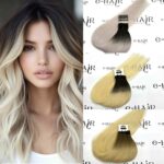 Τρέσα Φυσική Bronze Line Hair Με Clips 65cm 200 GRAM Ombre