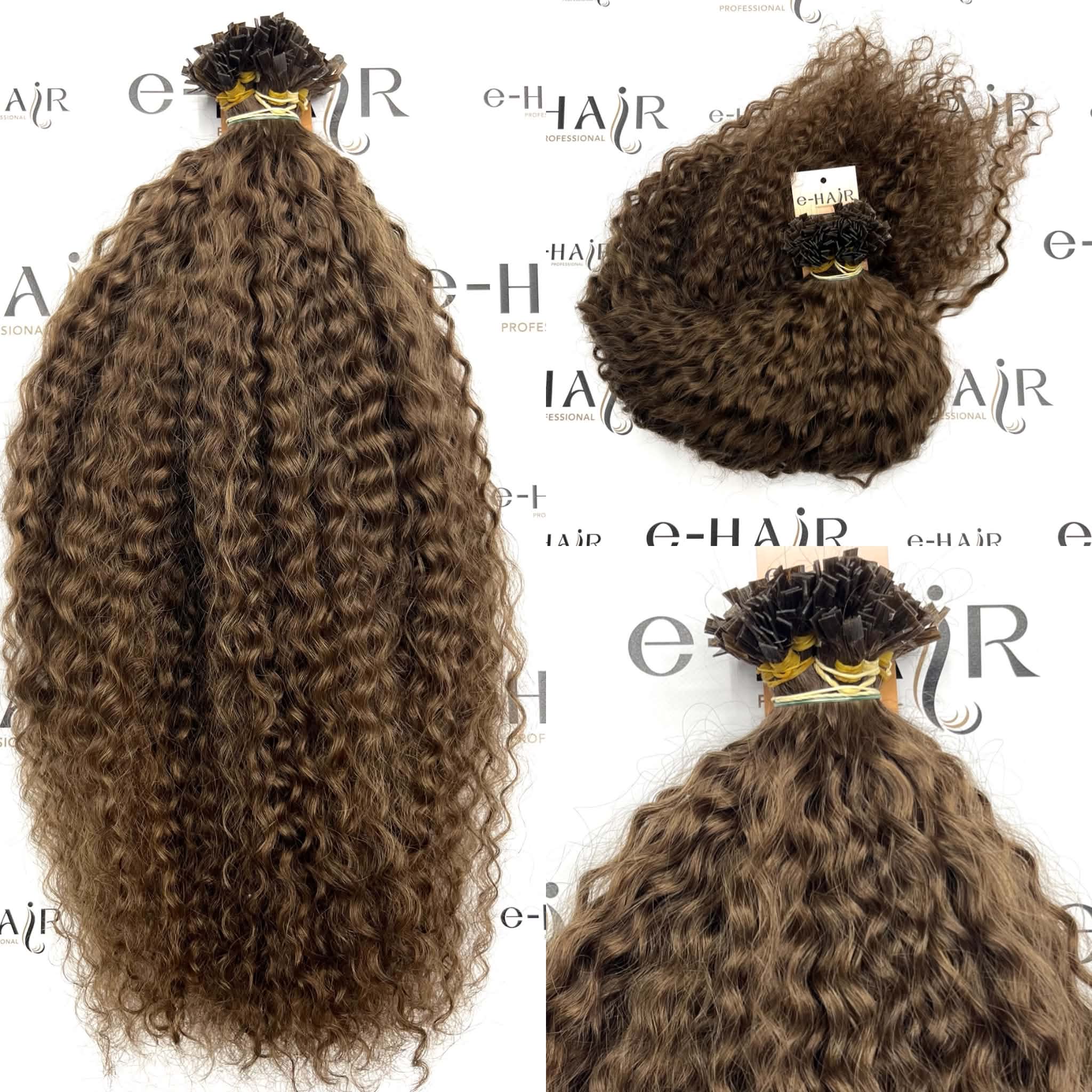 Extensions Gold Line Deep Wave 55-60cm 6# Coffee Brown