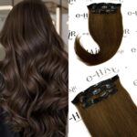 Τρέσα Με Clips Gold Line Russian Hair 55cm 4# Brown