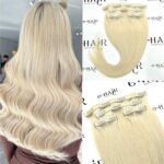 Τρέσα Φυσική Russian Hair Gold line Με Clips 65cm 100gram Norwey#