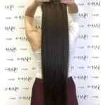 Αλογοουρά ponytail φυσικά μαλλιά bronze line 75-80CM 300gram 2#Dark Brown