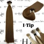 Extensions Microrings Gold Line Russian Hair 6# 55cm