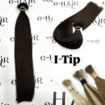 Extensions Microrings Gold Line Russian Hair 2# 55cm