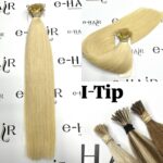 Extensions Microrings Gold Line Russian Hair 60# 55cm