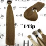 Extensions Microrings Gold Line Russian Hair 8A# 55cm