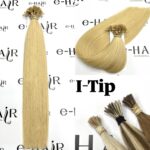 Extensions Microrings Gold Line Russian Hair 24# Golden Blonde 55cm