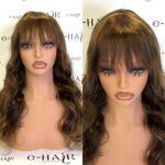Περούκα φυσική τρίχα wavy Ξένια p4-30/27#