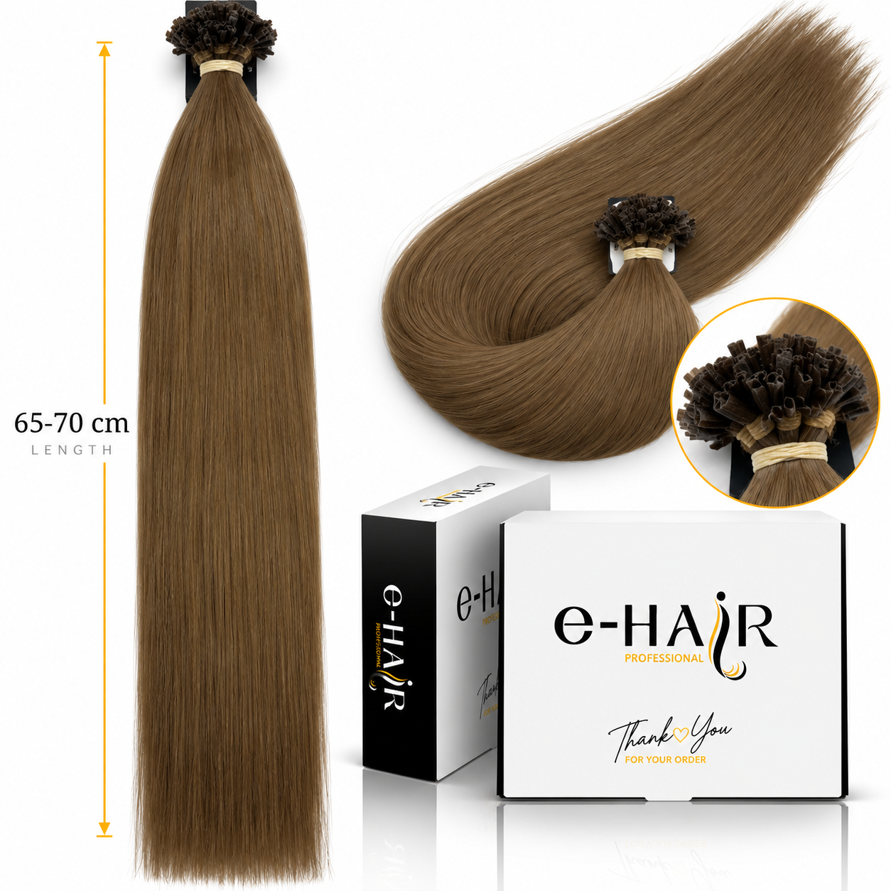 Extensions Bronze line 65-70CM 6#