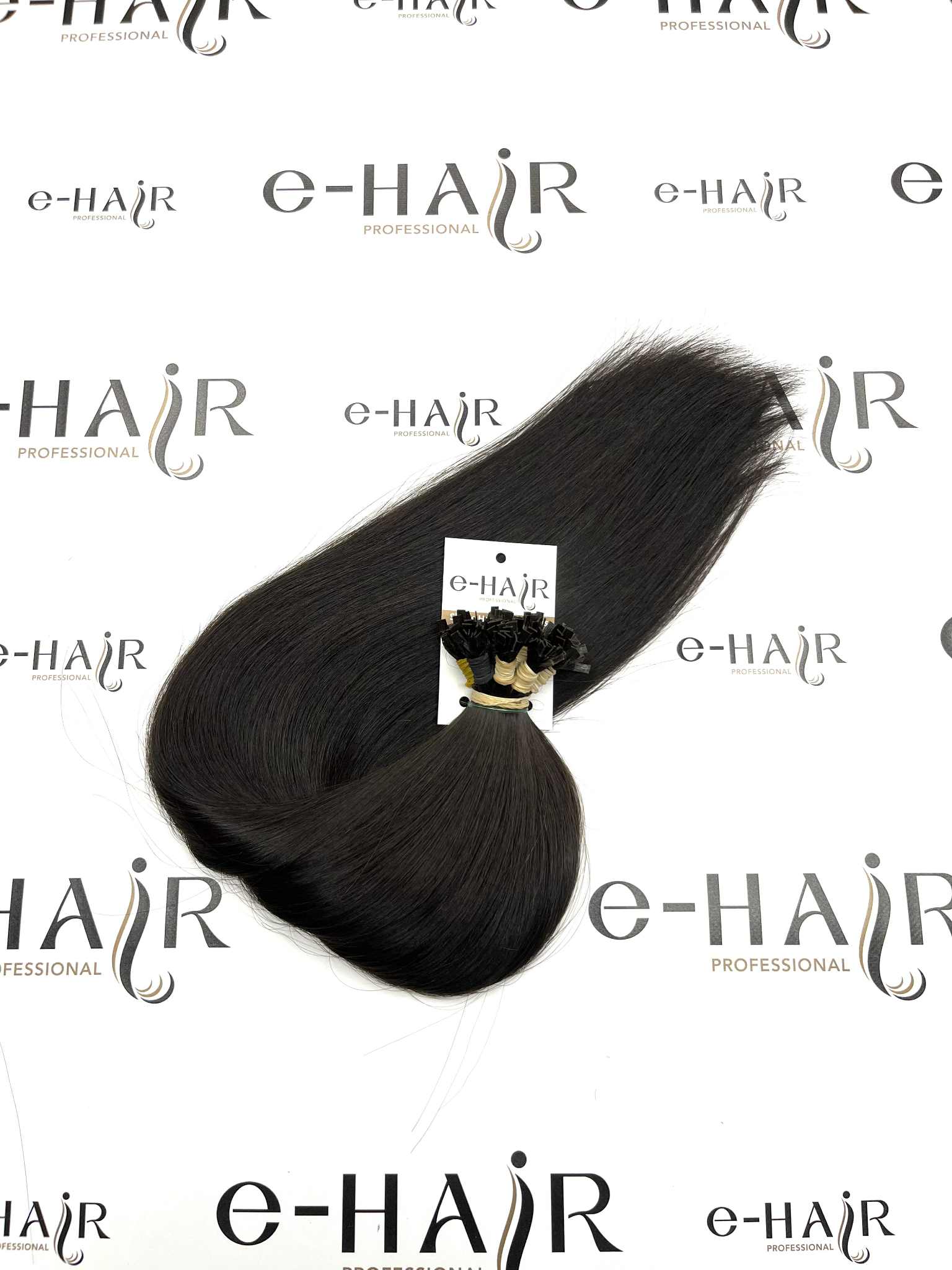 Extensions Slavic Hair One Donor 55cm 1B# Natural Black 0,7gr - Image 3
