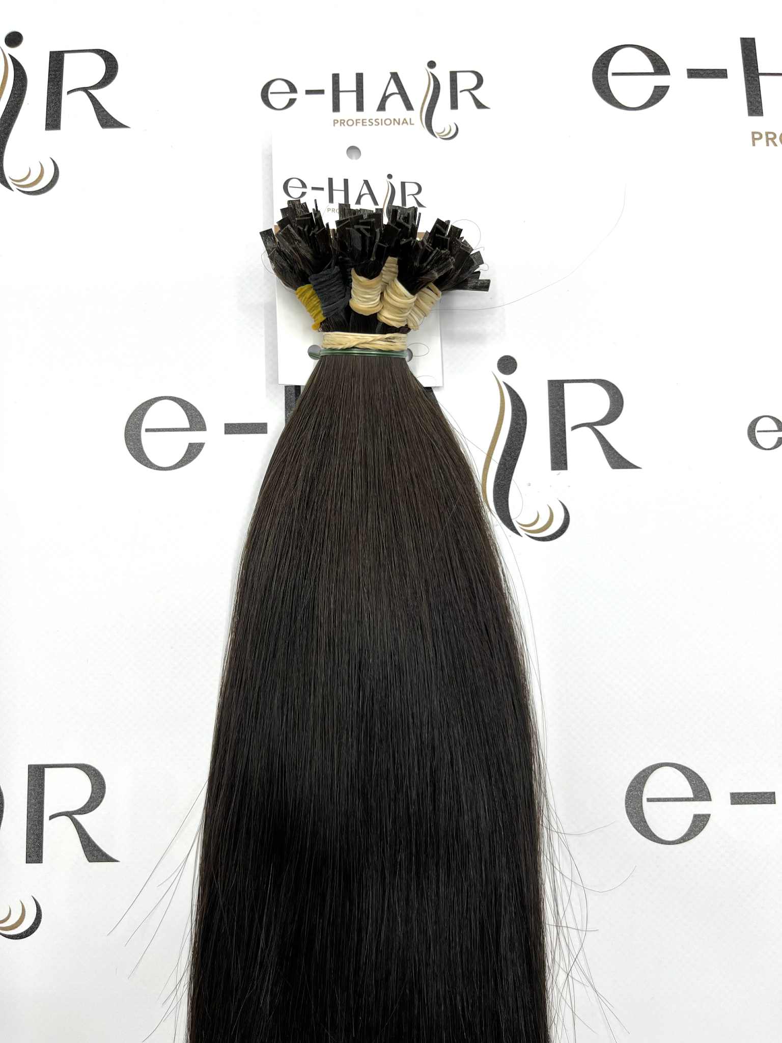 Extensions Slavic Hair One Donor 55cm 1B# Natural Black 0,7gr - Image 4