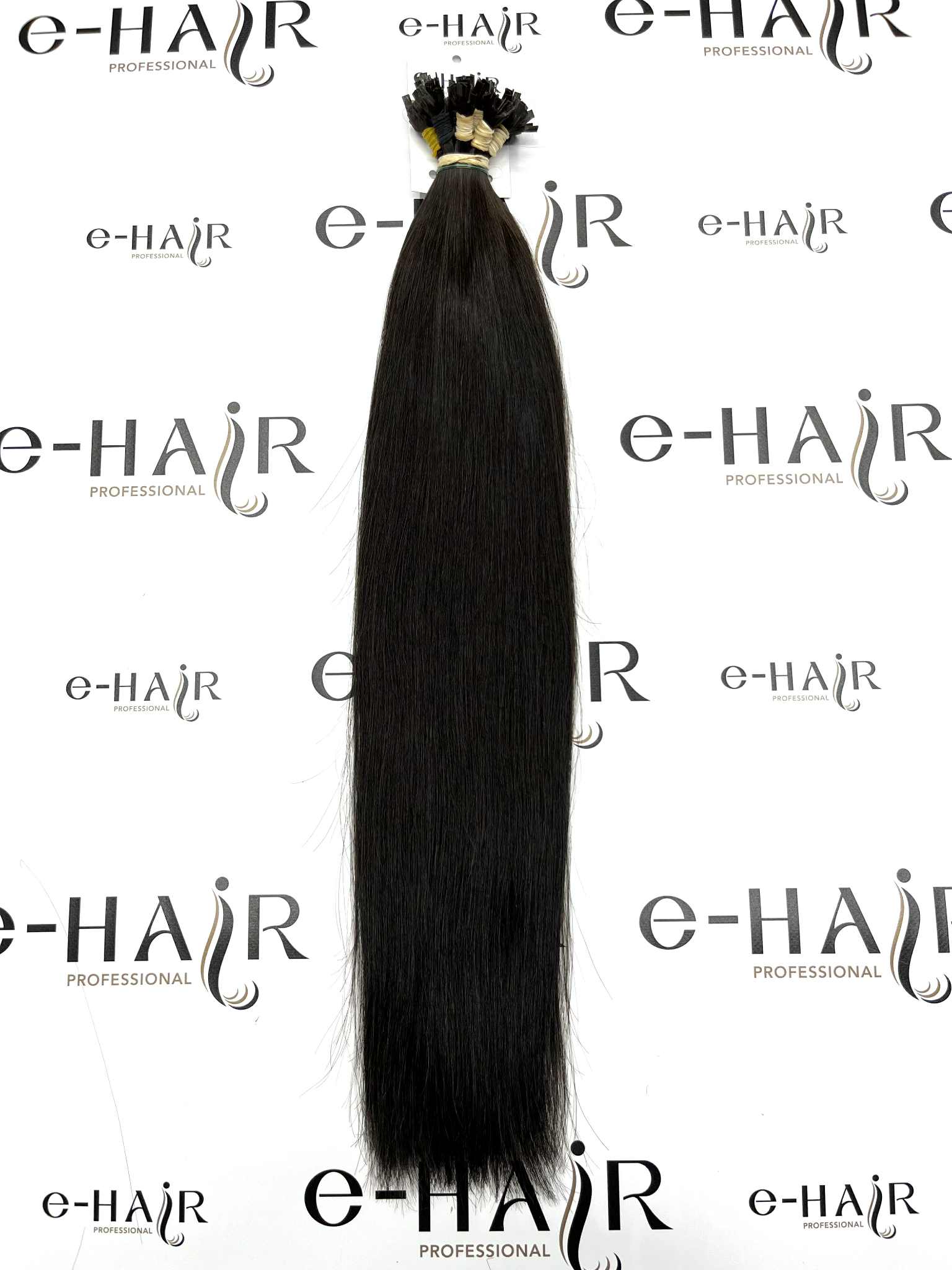 Extensions Slavic Hair One Donor 55cm 1B# Natural Black 0,7gr - Image 5