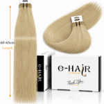 Τρέσα Φυσική Bronze Line Hair 60-65cm 24# Ash Blonde